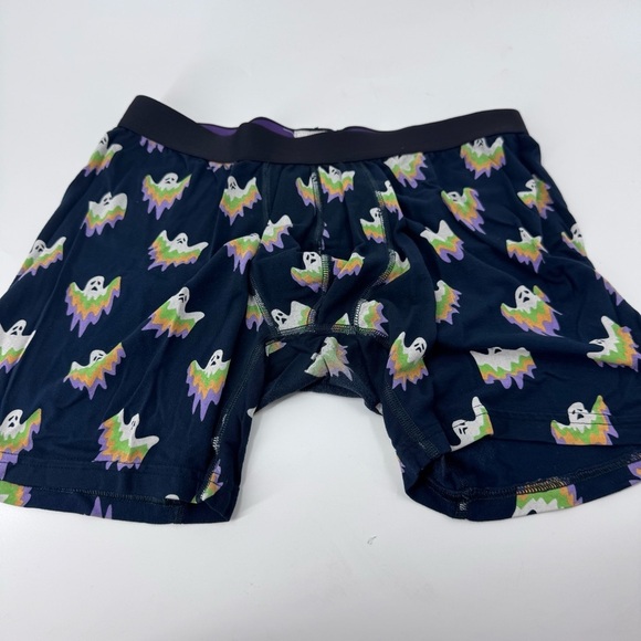 MeUndies Ghost Print Boxer Briefs - Black and Multicolor - Picture 3 of 7